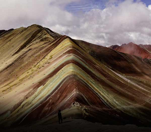 Machu picchu montaña de siete colores