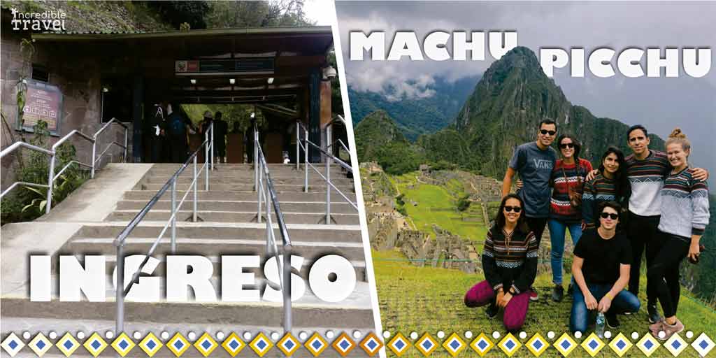 Machu picchu entrada para el tour de machu picchu un día