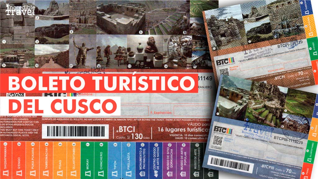 Boleto Tur Stico Del Cusco Todo Lo Que Debes Saber Incredible Travel   Boleto Turístico Del Cusco 